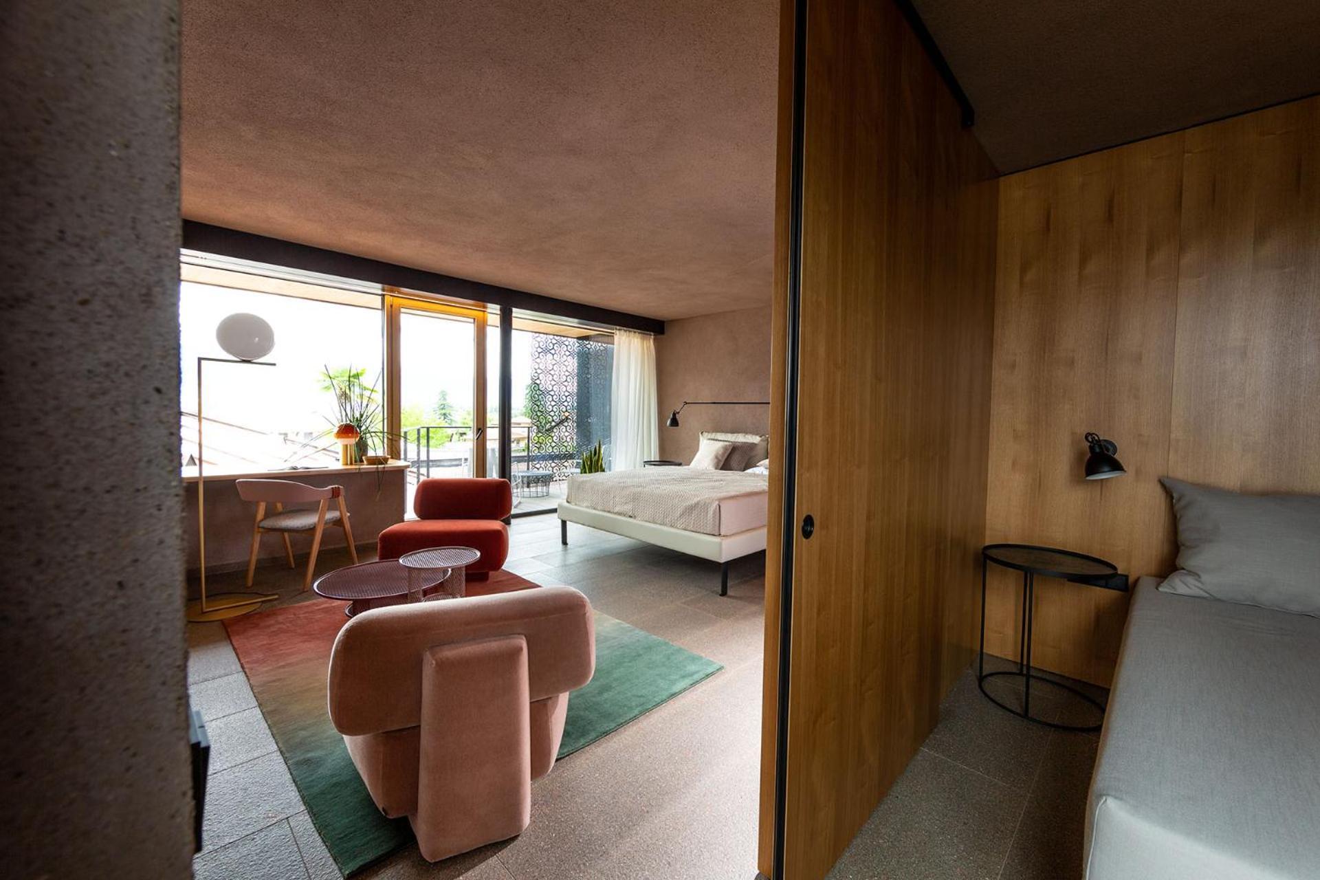 Hotel Muchele Postal / Burgstall Pokoj fotografie